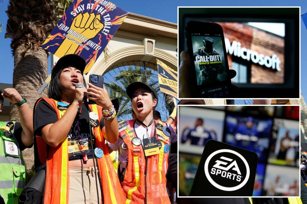 Video game artists to go on strike in another blow to Hollywood - here's why